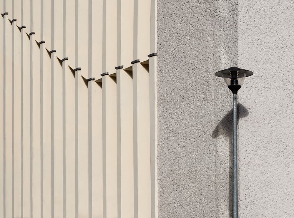 Architectural Light Play by Tomasz Buczkowski ( Tomush ) — canvas wall art