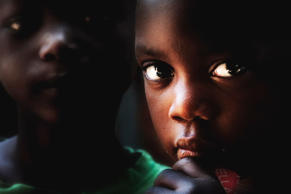 Soulful African Boy by Antonio Grambone — canvas wall art