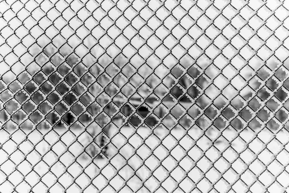 Icy Chain Link by Boris Hristov — canvas wall art