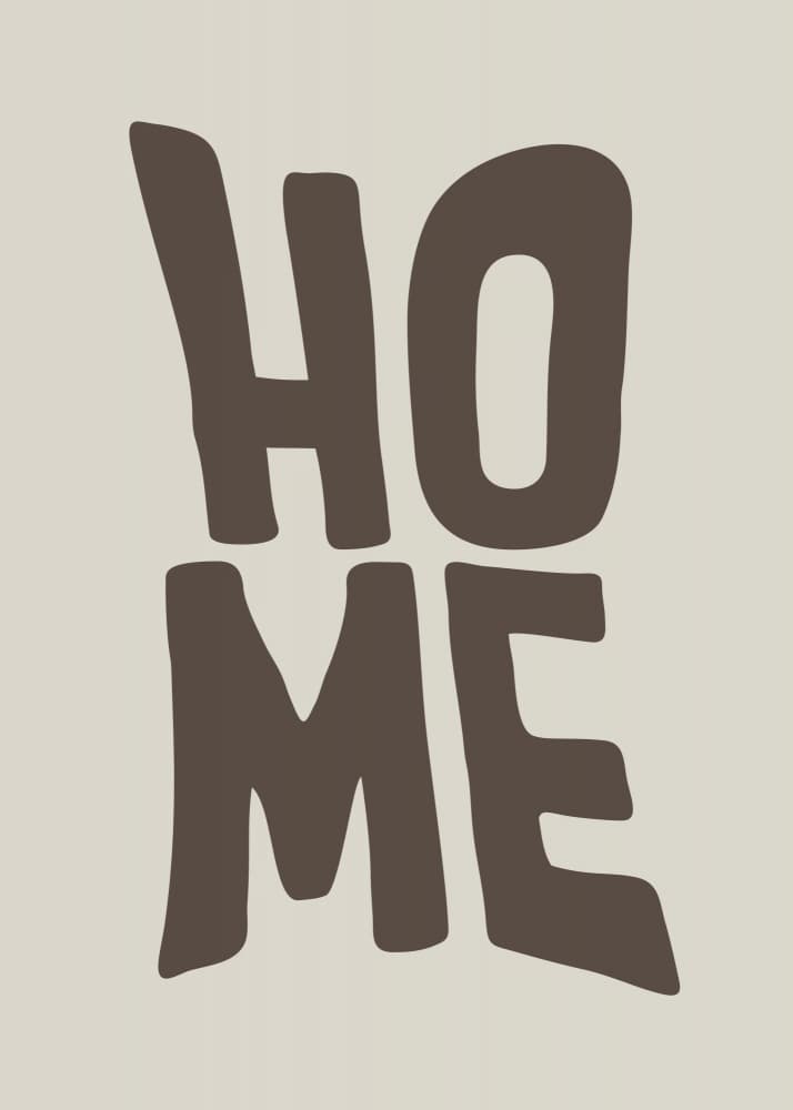 Cozy Home Text by Andreas Magnusson — canvas wall art
