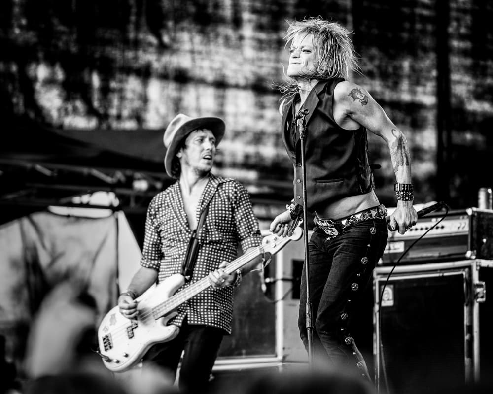 Rock Concert Energy by Petri Damstén — canvas wall art