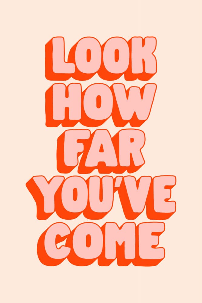 Look How Far You've Come by Brett Wilson — canvas wall art