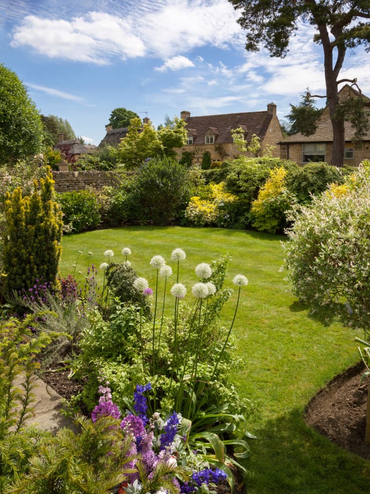 English Country Garden by Mathieu jeuf — canvas wall art