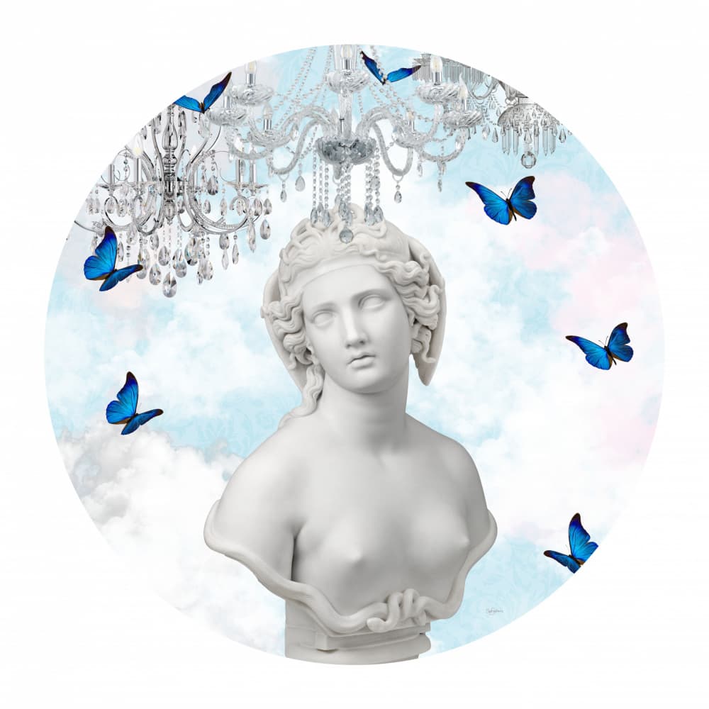 Heavenly Crystal Goddess by Sue Skellern — canvas wall art