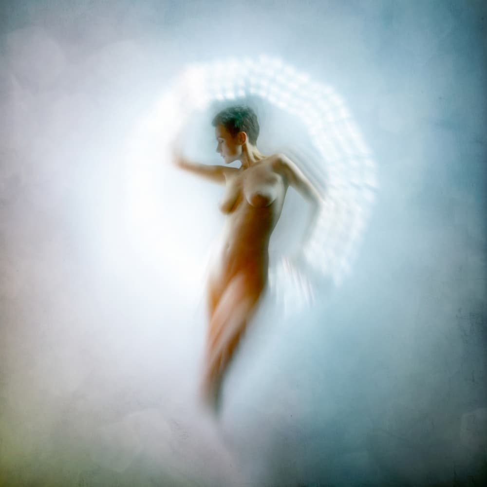 Luminous Ethereal Figure by Yaroslav Vasiliev-Apostol — canvas wall art