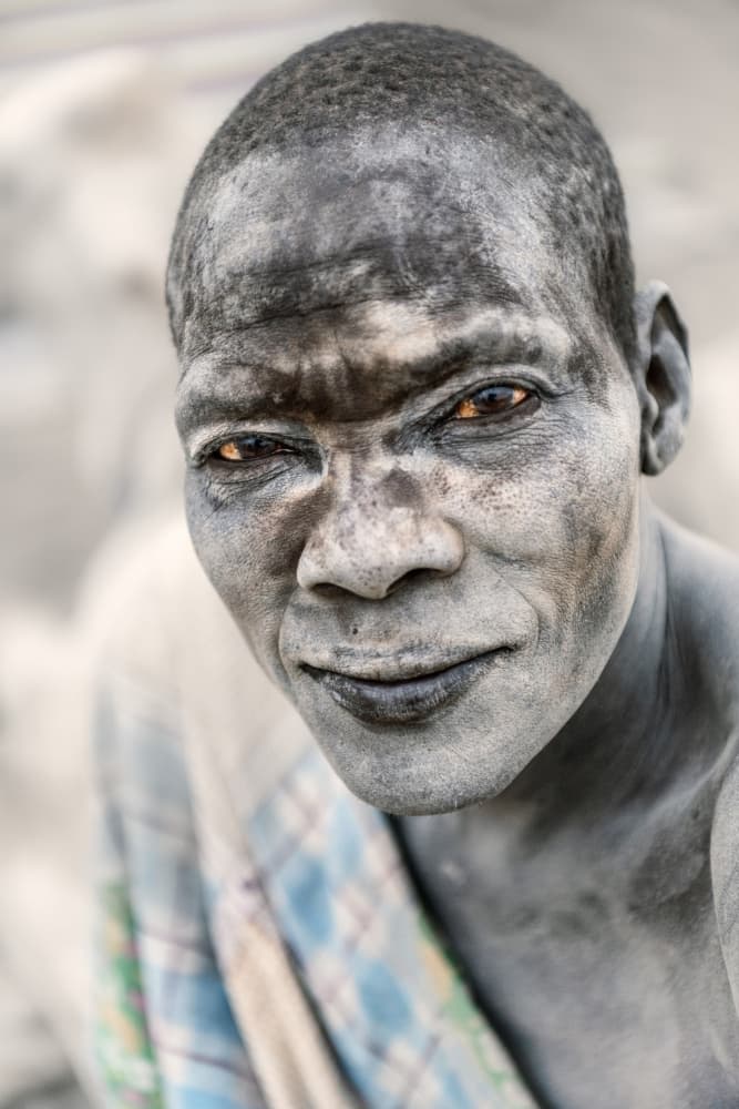 African Man's Gaze by Trevor Cole — canvas wall art