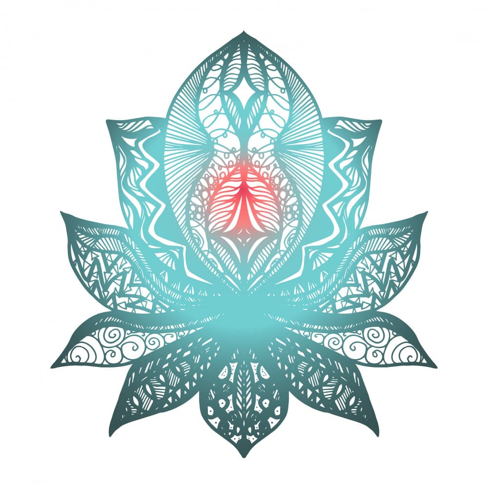 Zen Lotus Mandala by Marika Barsrsind β canvas wall art