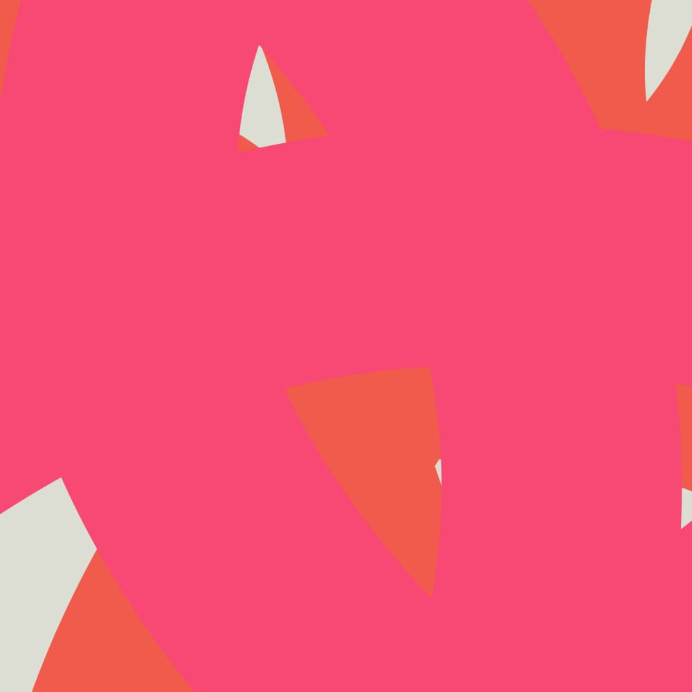 Vibrant Pink Abstract Shapes by Dina Dankers — canvas wall art