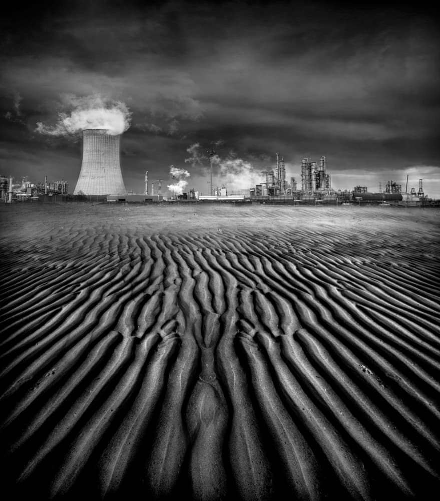 Industrial World Horizon by Maurits De Groen — canvas wall art