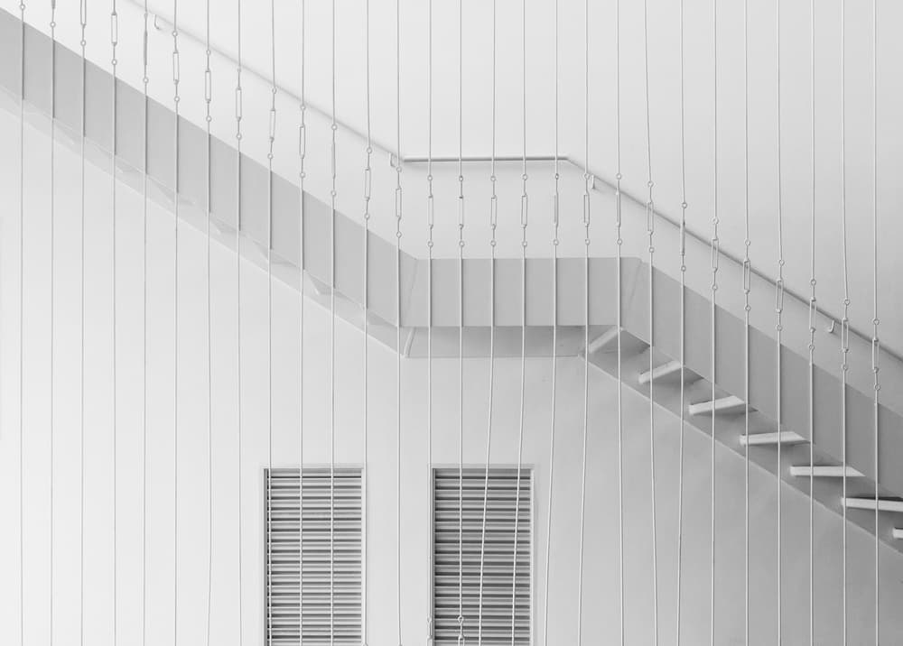 Modern Minimal Staircase by HAN dong hee — canvas wall art