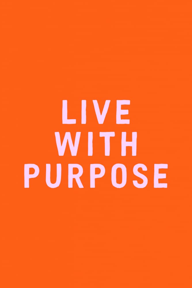 Bold Purpose Message by Frankie Kerr-Dineen — canvas wall art