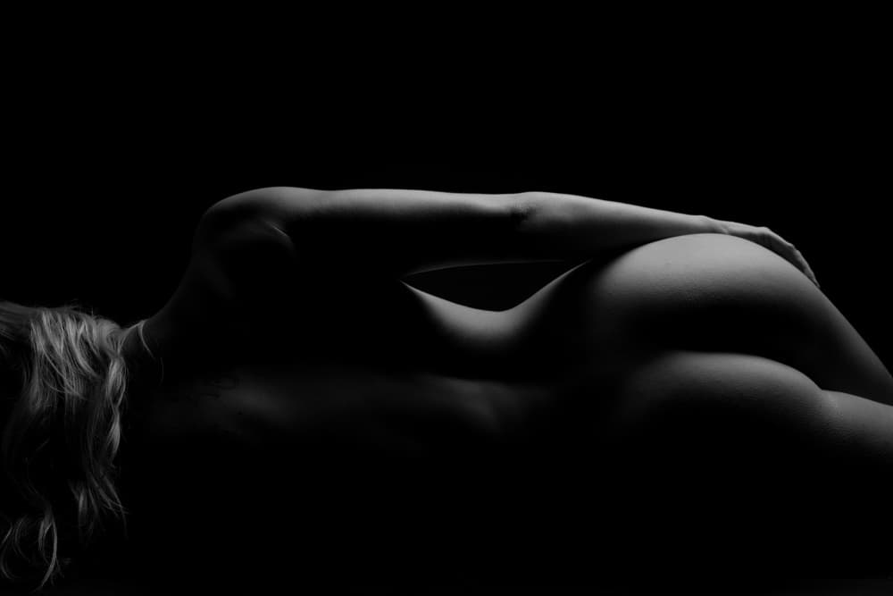 Sensual Nude Curves by Ashley Sowter — canvas wall art