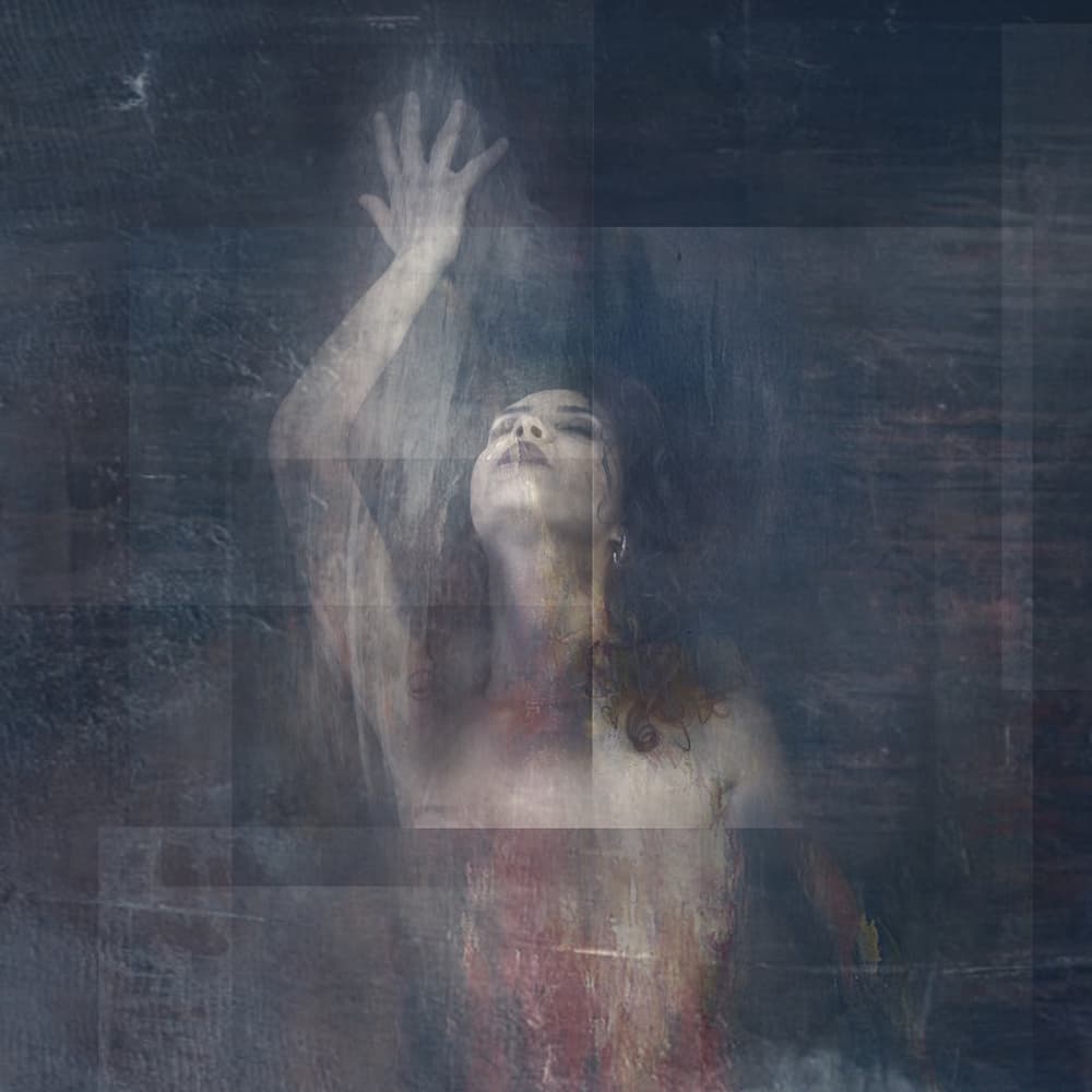Ethereal Woman Floating by Tommaseo Gregorio — canvas wall art