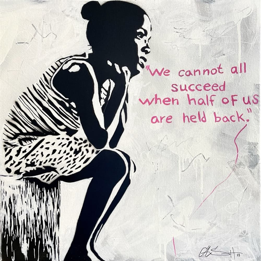 Succeed - Empowerment Dream by Suzan Habib — canvas wall art