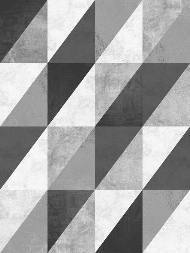 Geometric Shadow Play by Vitor Costa — canvas wall art