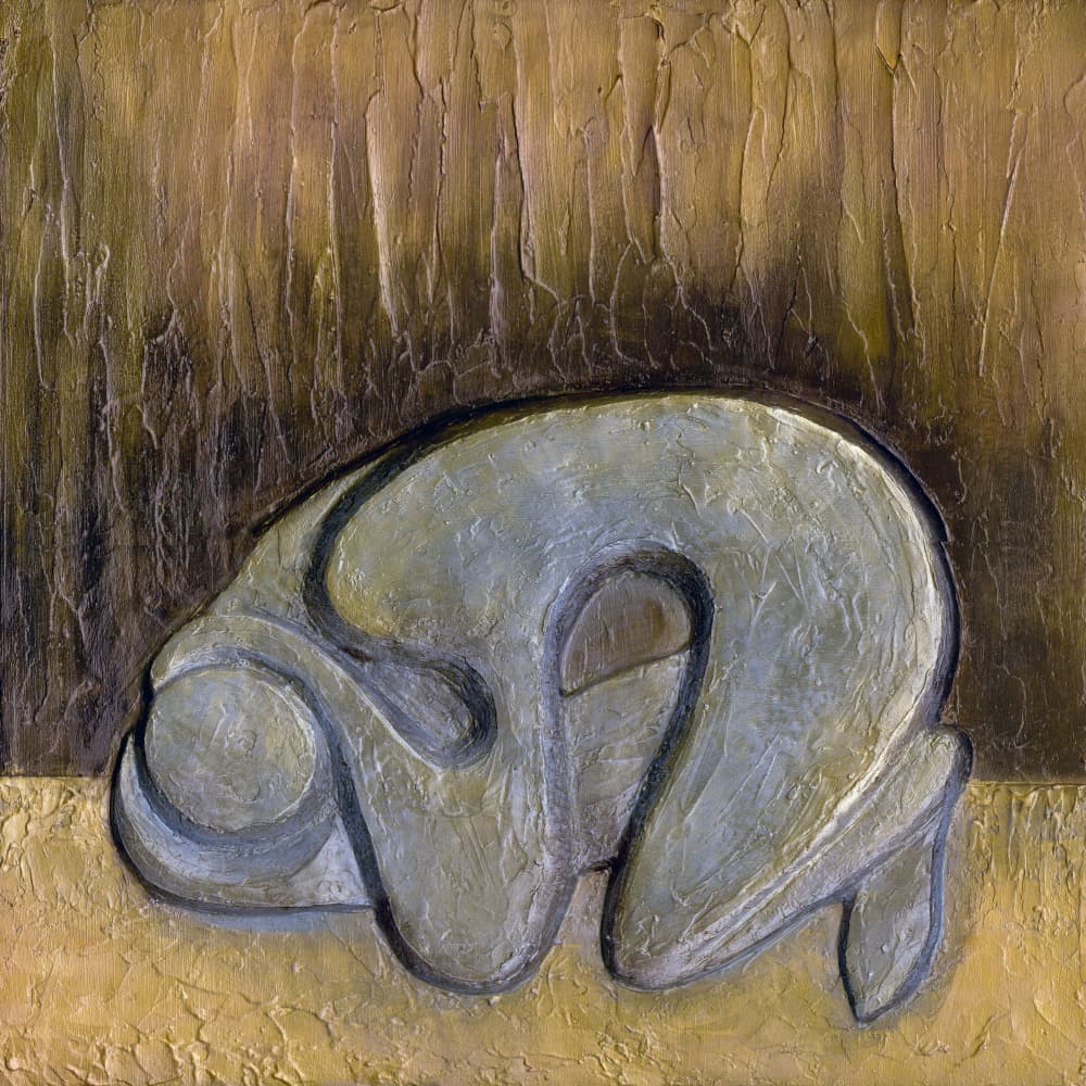 Figure of Despair by Paul Dunkerley — canvas wall art