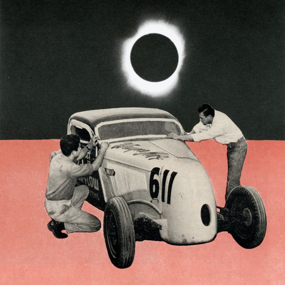 Vintage Racing Eclipse by Mikhail Siskoff — canvas wall art