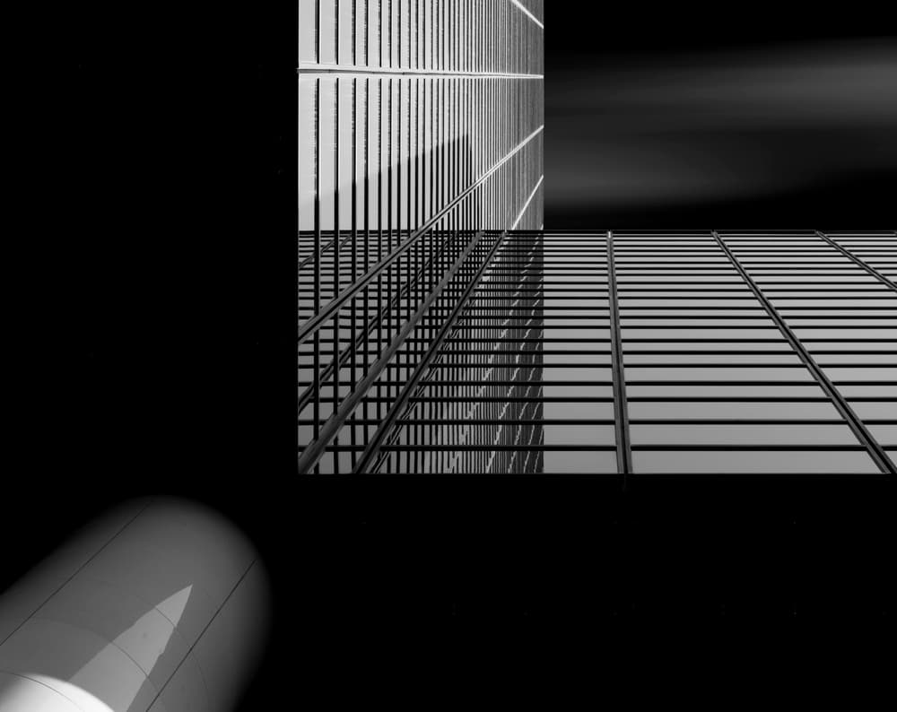 Urban Geometry Reflected by Greetje van Son — canvas wall art
