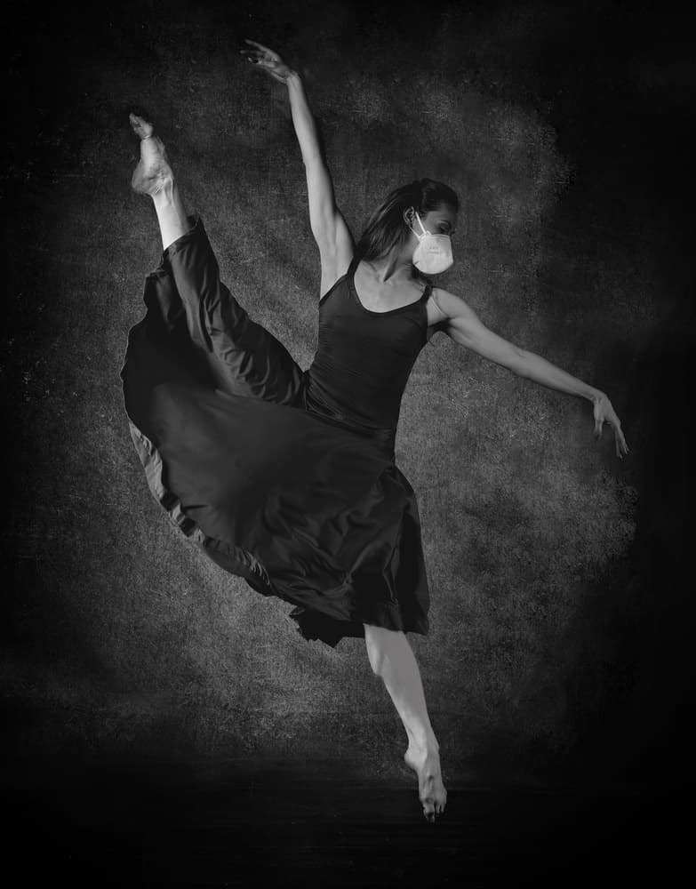 Masked Dance Grace by Anna Wan — canvas wall art