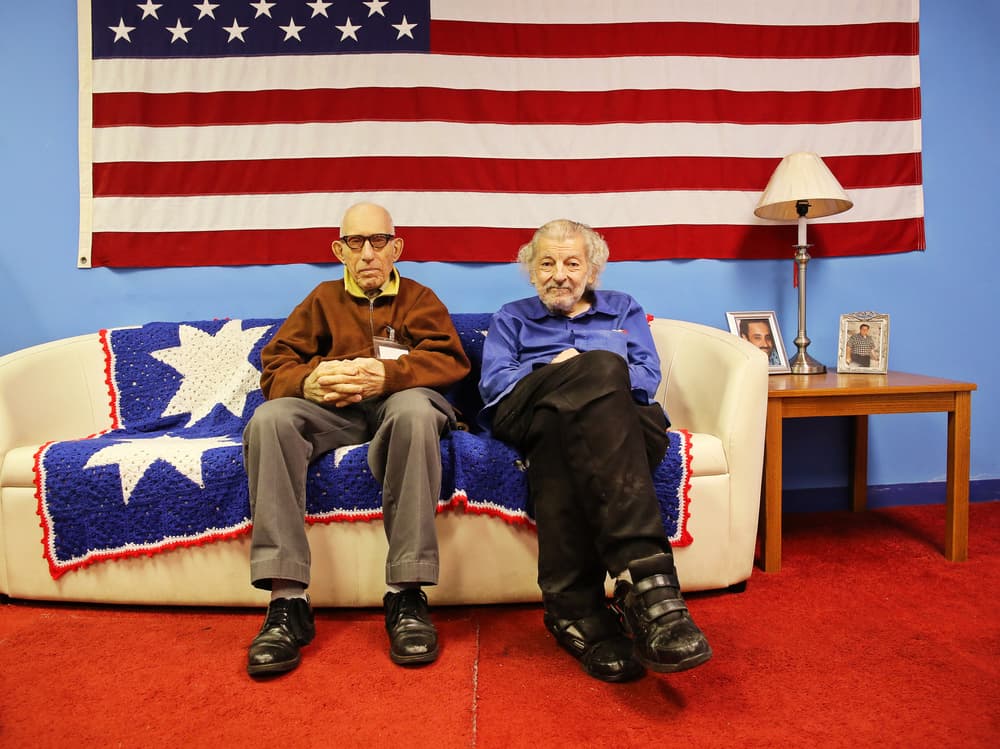 Patriotic Elders Home by Ellen van Deelen — canvas wall art