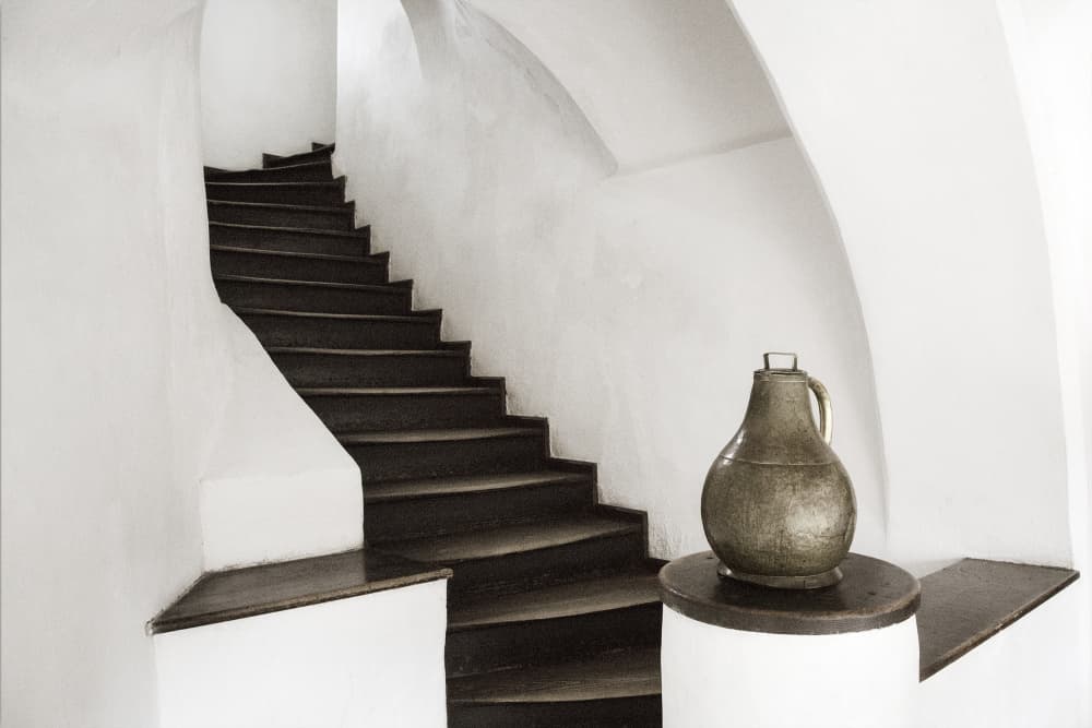 Winding Stairs and Jug by Jan Donckers — canvas wall art