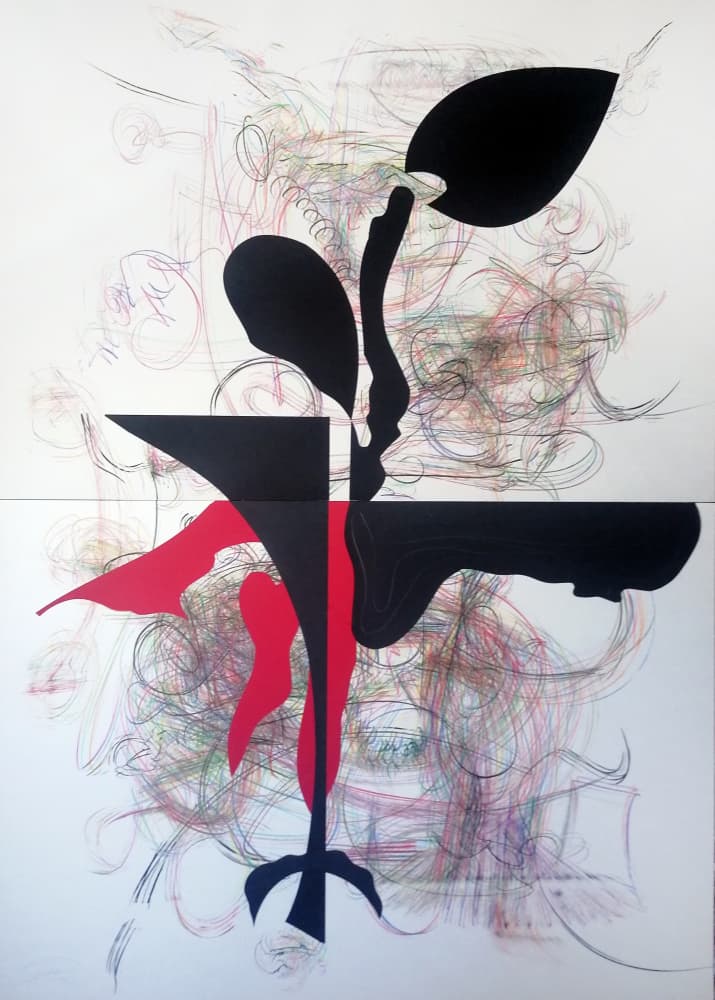 Dynamic Abstract Growth by Stefano Mazzolini — canvas wall art