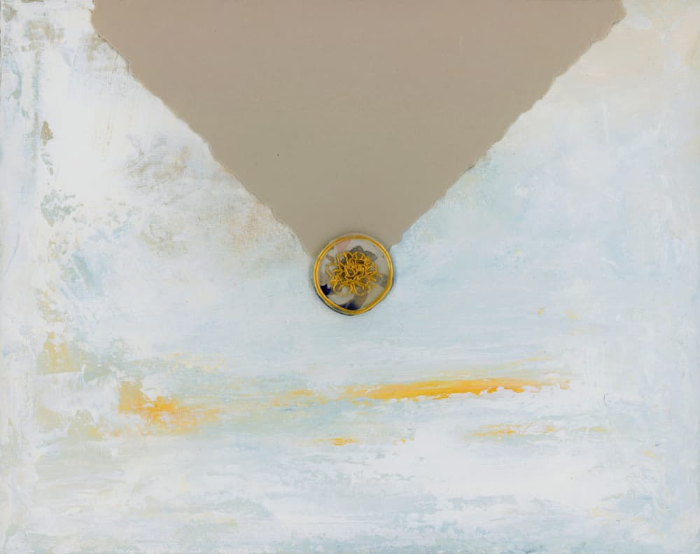 Golden Circle Serenity by Breanna Megan Studio — canvas wall art