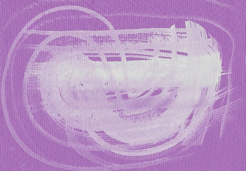 Abstract Purple Swirls by Santhosh ch — canvas wall art