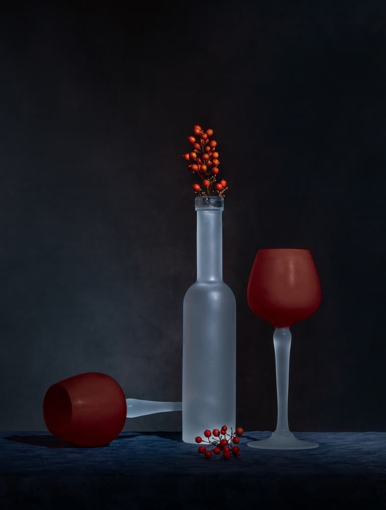 Frosted Glass Berries by May G — canvas wall art