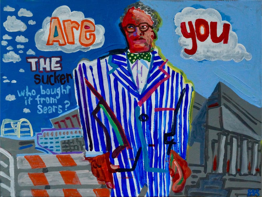 Bold Pop Art Man by Steve Spencer — canvas wall art