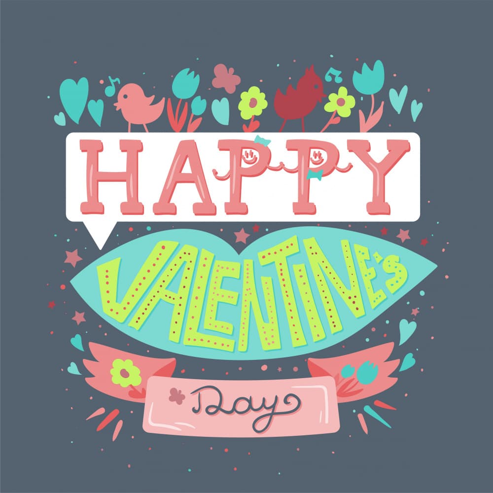 Happy Valentine's Day by Marika Barsrsind β canvas wall art