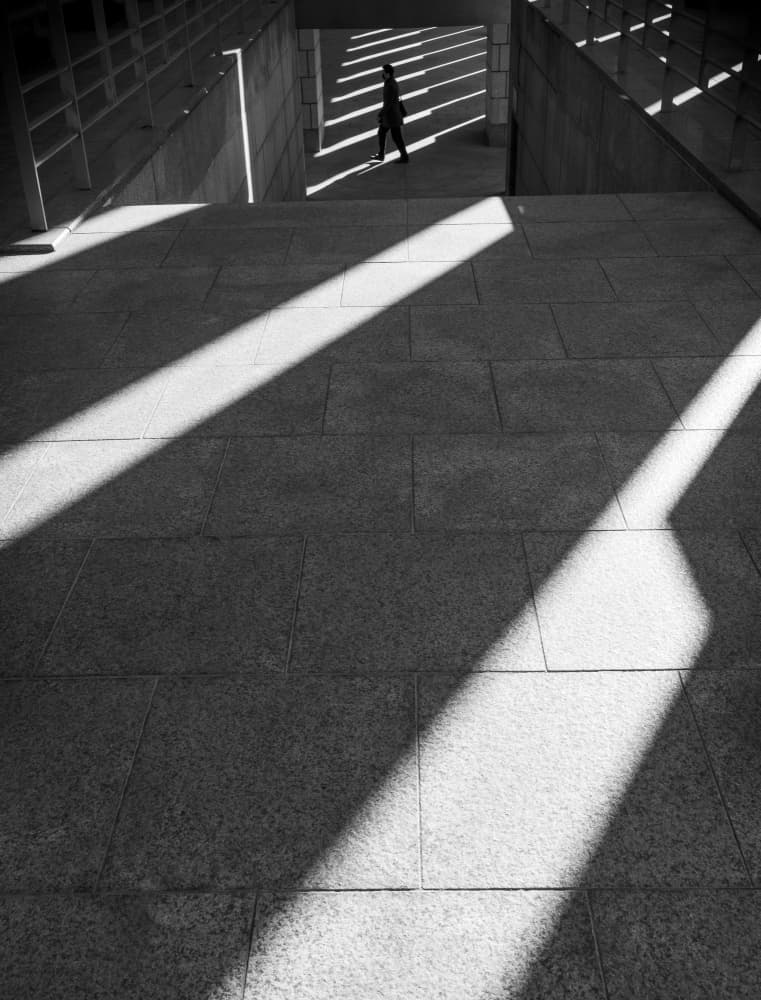 Dramatic Light Walk by HAN dong hee — canvas wall art