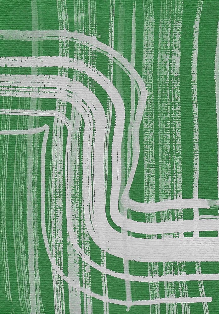 Organic Green Movement by Santhosh ch — canvas wall art