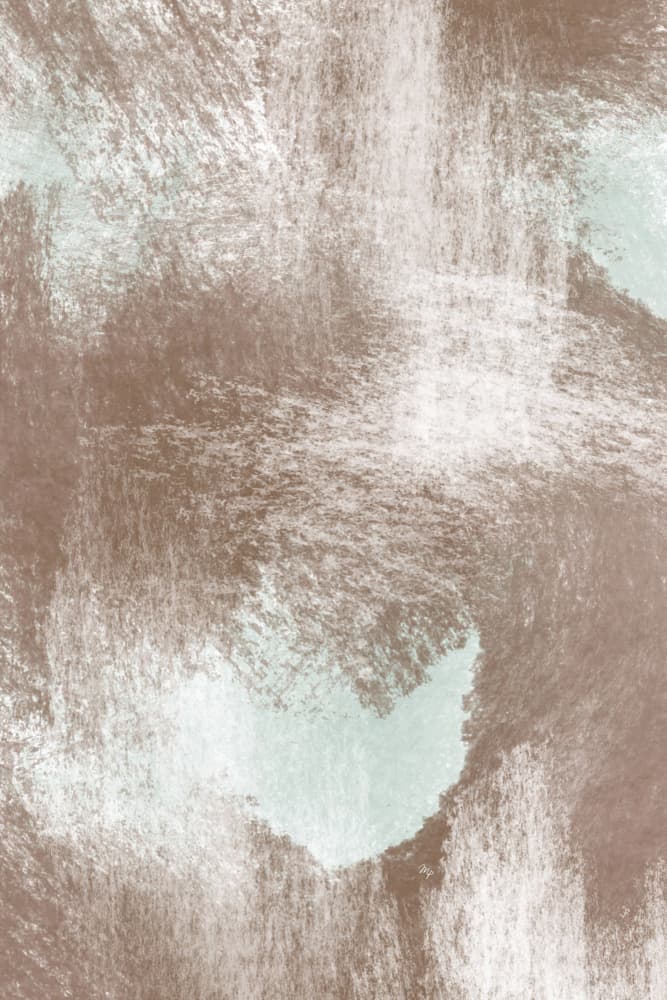Muted Abstract Strokes by Martina — canvas wall art