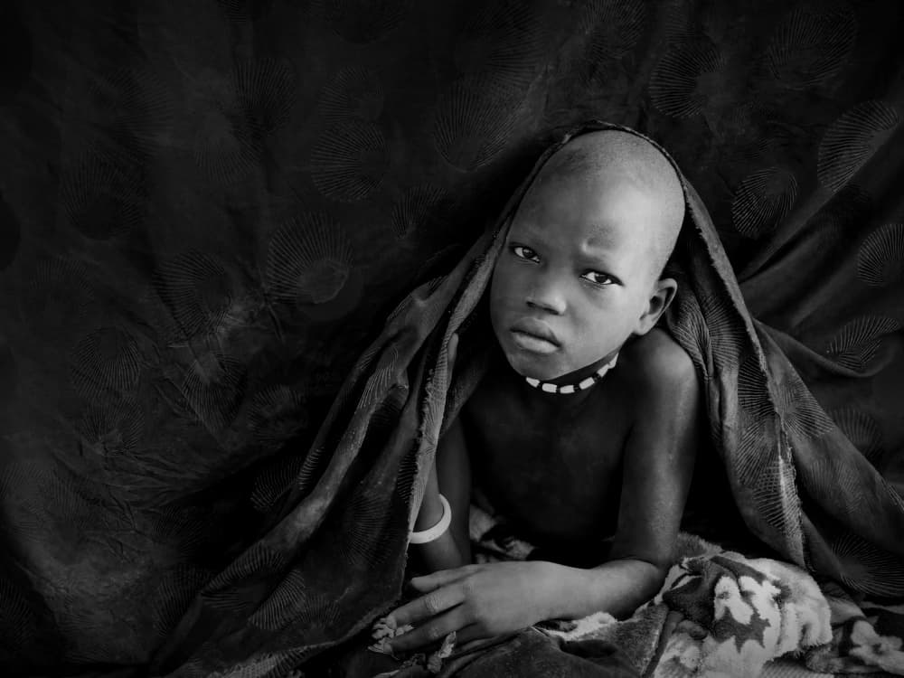 Quiet African Gaze by Svetlin Yosifov — canvas wall art