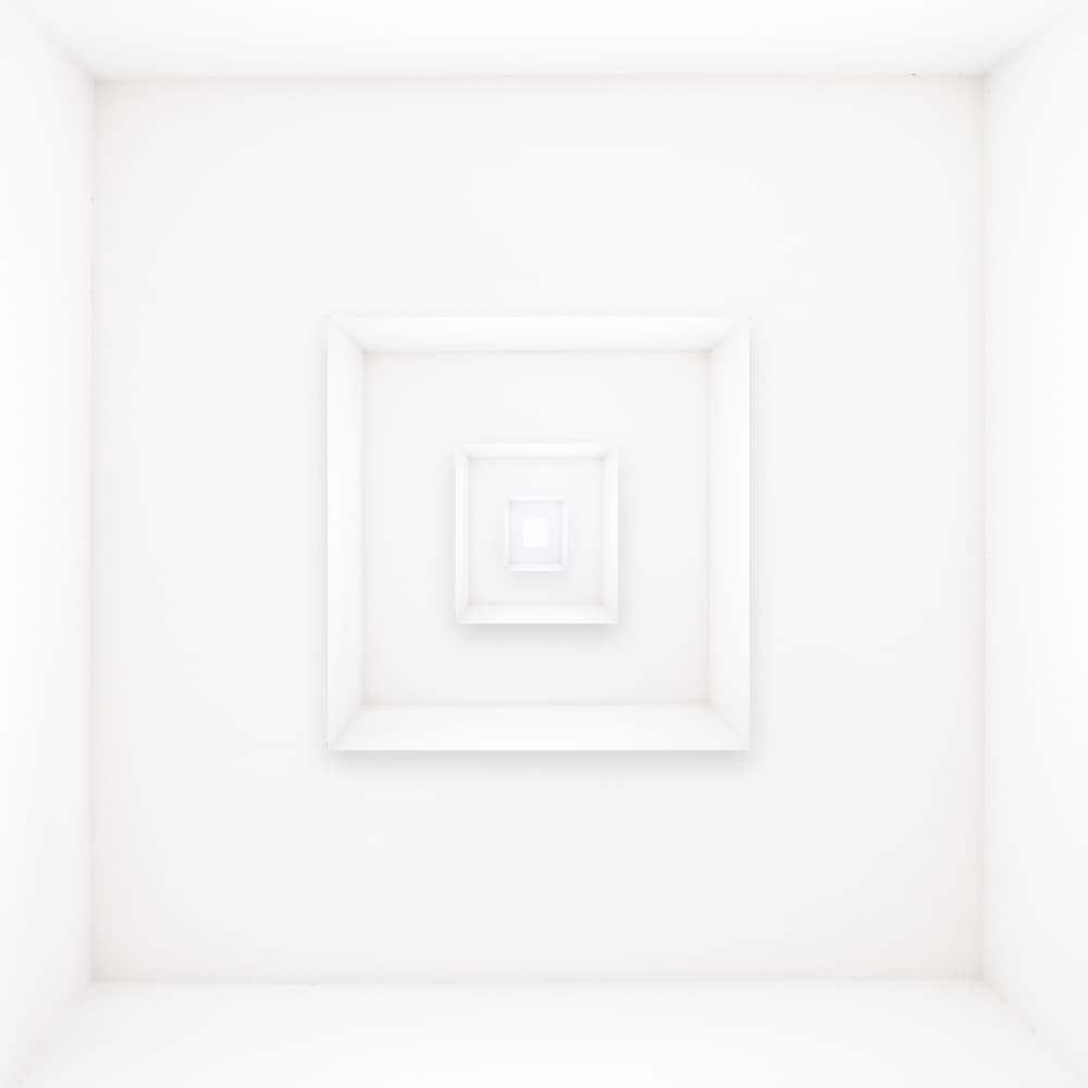 Geometric Depth Illusion by Harry Verschelden — canvas wall art