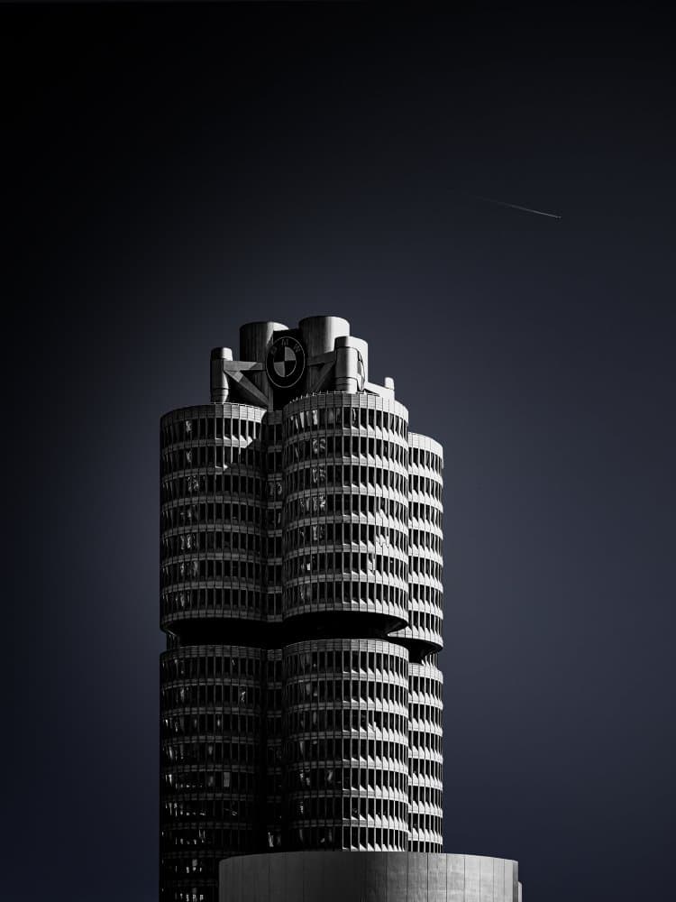 Iconic Corporate Headquarters by Margit Lisa Pinggera — canvas wall art