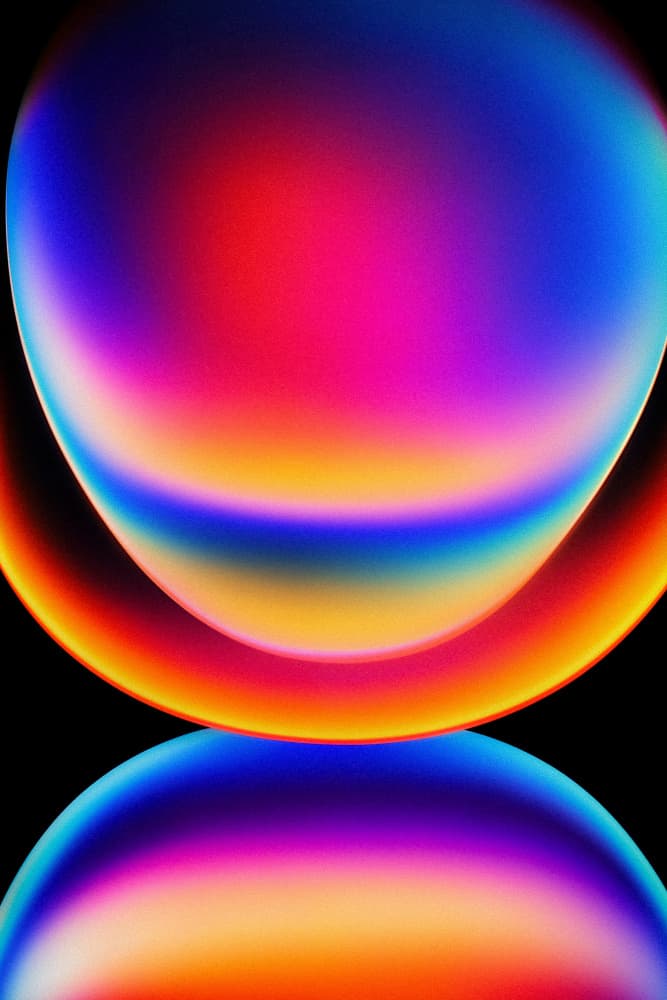 Radiant Color Reflection by Minorstep — canvas wall art