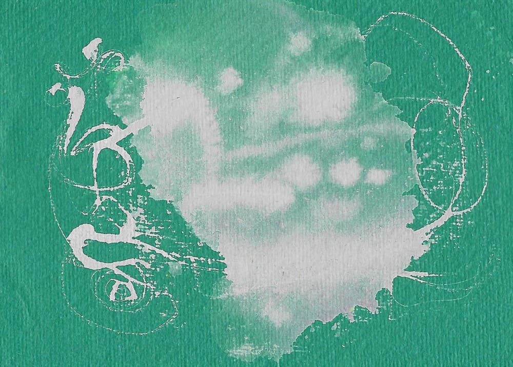 Fluid Green Abstract by Santhosh ch — canvas wall art