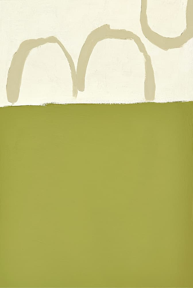 Earthy Arch Forms by Andrea Reichhart — canvas wall art