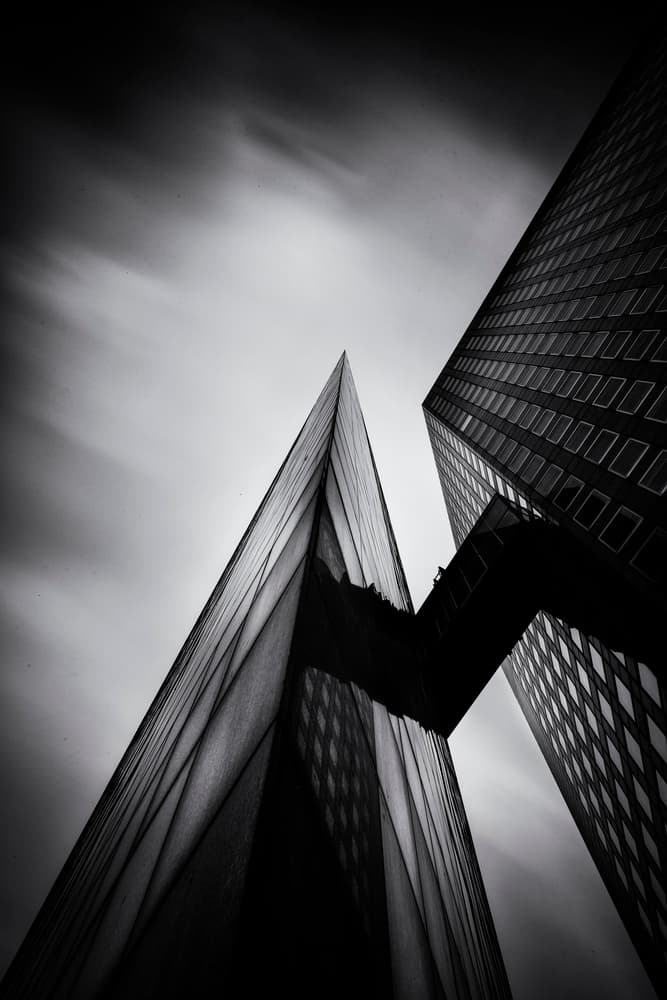 Skybridge Cityscape by Massimo Della Latta — canvas wall art