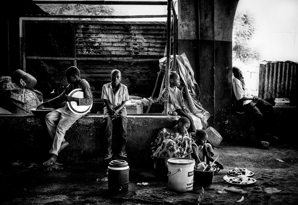 Daily Urban Life by Joxe Inazio Kuesta Garmendia — canvas wall art
