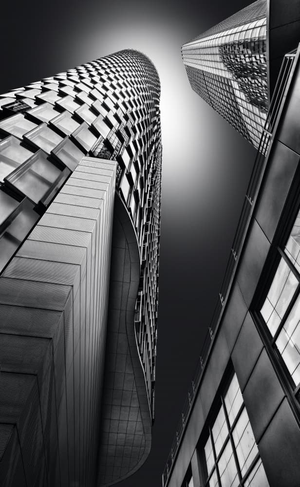 Modern Urban Ascent by Antoni Figueras — canvas wall art