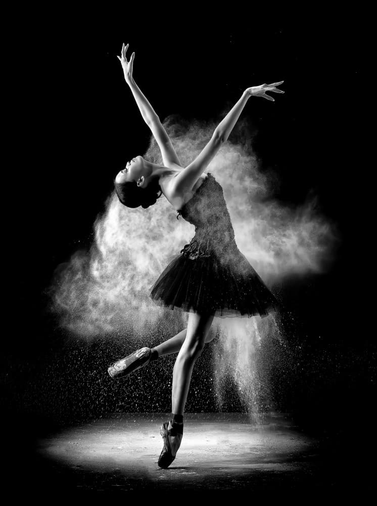 Dramatic Powder Ballet by Antonyus Bunjamin (Abe) — canvas wall art