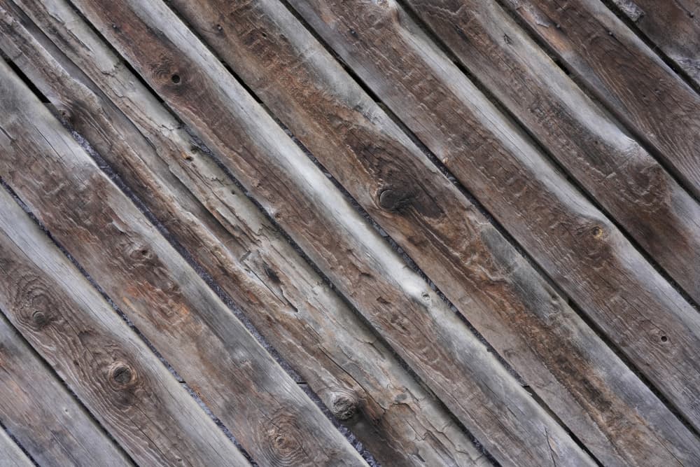 Timeworn Wooden Planks by Bilge Paksoylu — canvas wall art