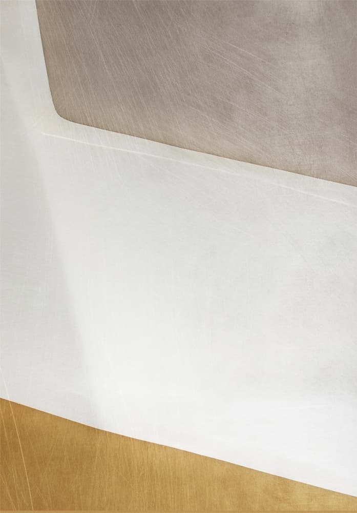 White Gold Abstract by Alma — canvas wall art