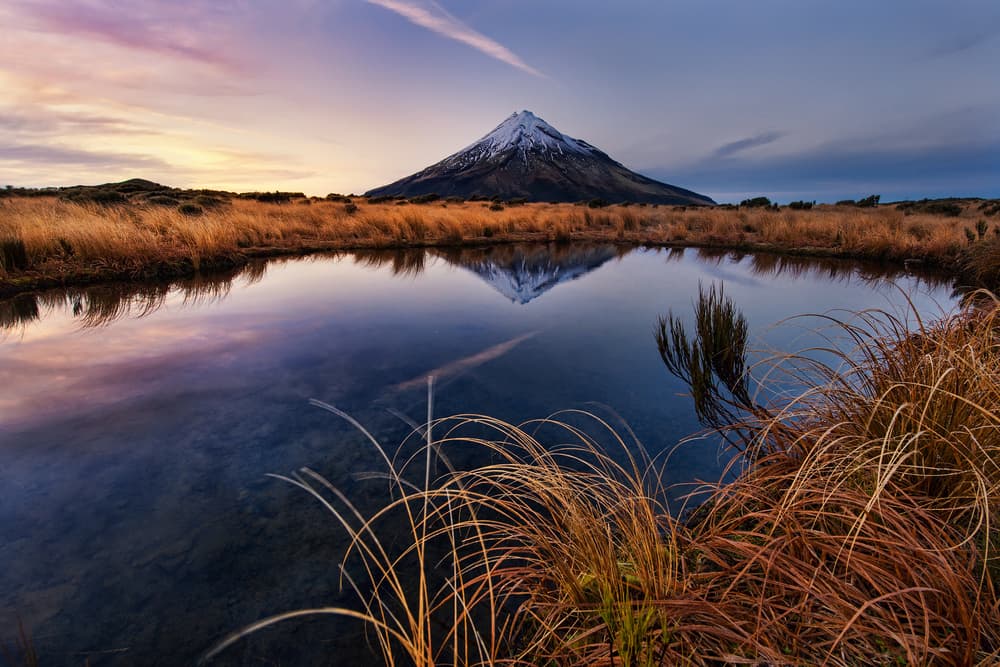 Serene Mountain Reflection by Yan Zhang — canvas wall art