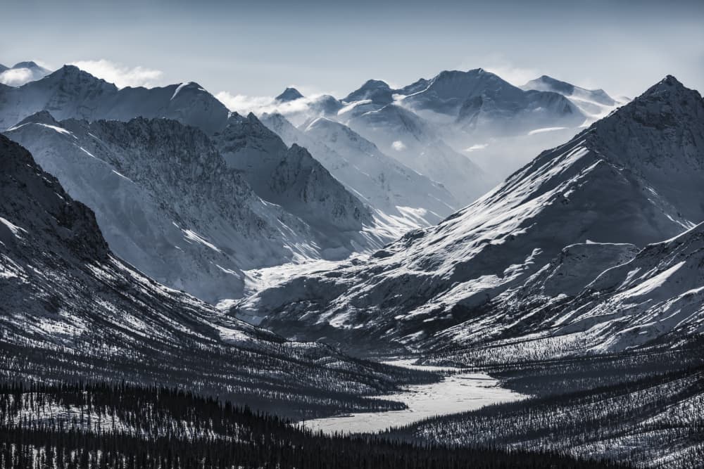 Mighty Alaska by Stefan Hefele — canvas wall art