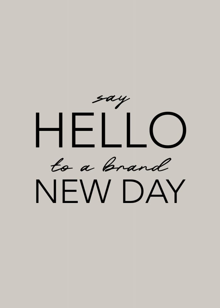Hello New Day by Andreas Magnusson — canvas wall art