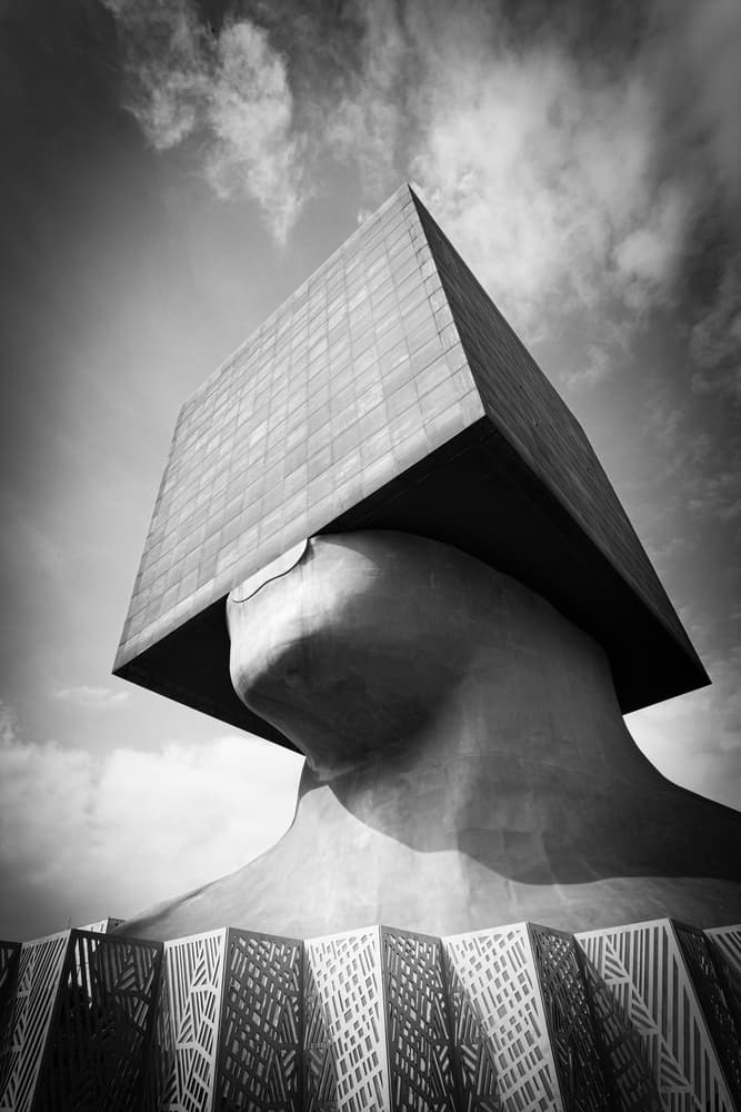 Monumental Sky Gazer by Paco Palazon — canvas wall art